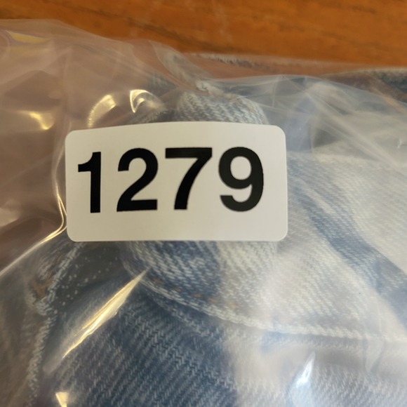 Pacsun Dad‎ Jean Womens 24 Two Tone Straight High Rise Button Fly Denim Pants - Picture 8 of 8